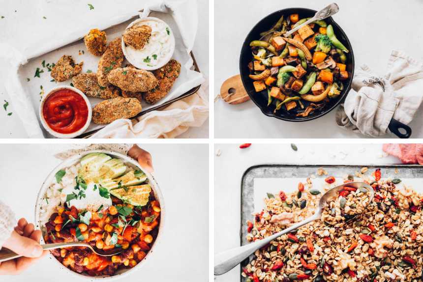 Tasty Vegan Meals Packed with Natural Goodness